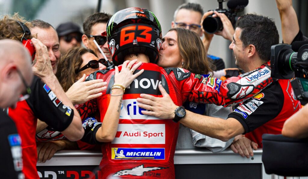 Bagnaia vence em Sepang, na sua 10ª vitoria da época